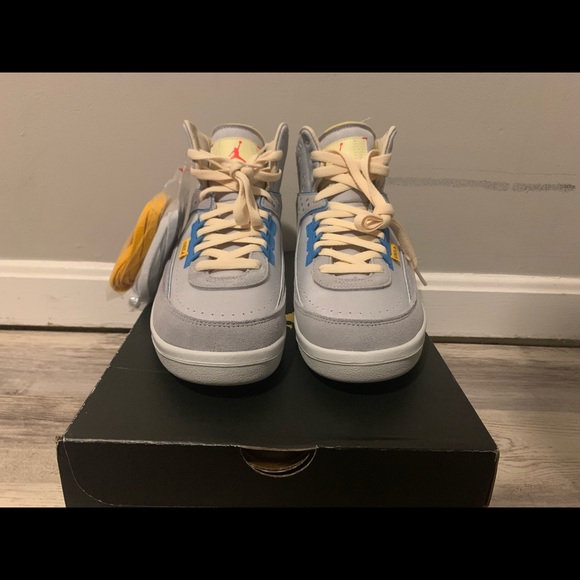 AIR JORDAN 2 GREY FOG SAMPLES - Picture 4 of 7